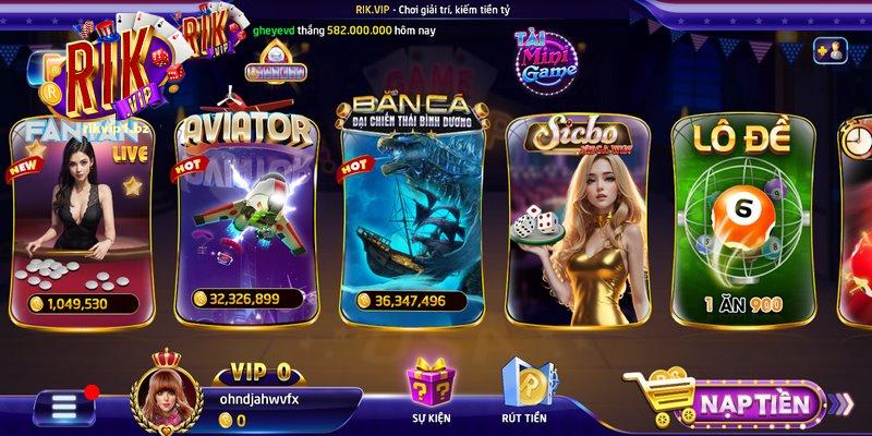 Tìm hiểu chi tiết về game bắn cá Rikvip